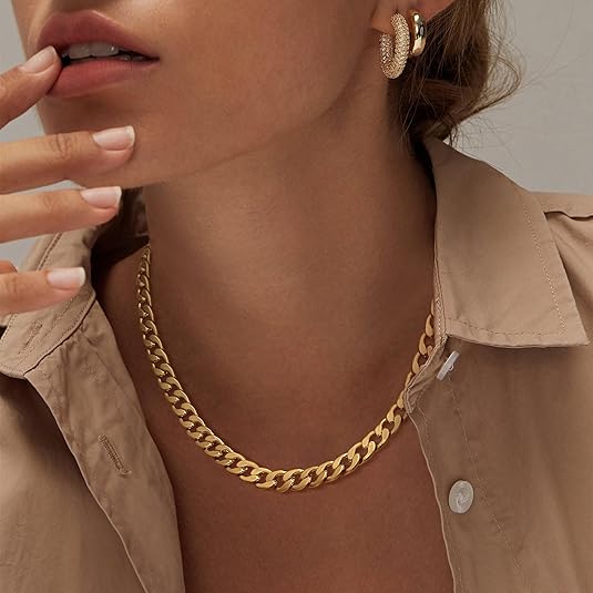 Cuban Link Chunky Necklace