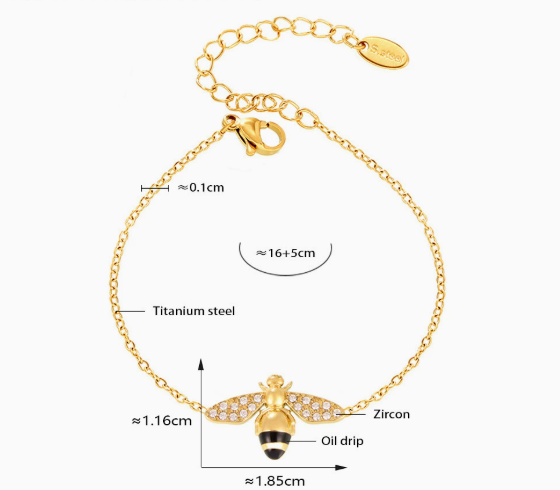 Bracelet Reine des Abeilles